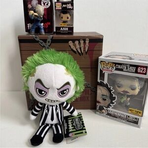 Hot Topic Horror Box Funko Pop Leatherface #623 Pretty Woman Mask READ
